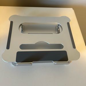 Silver Laptop Stand